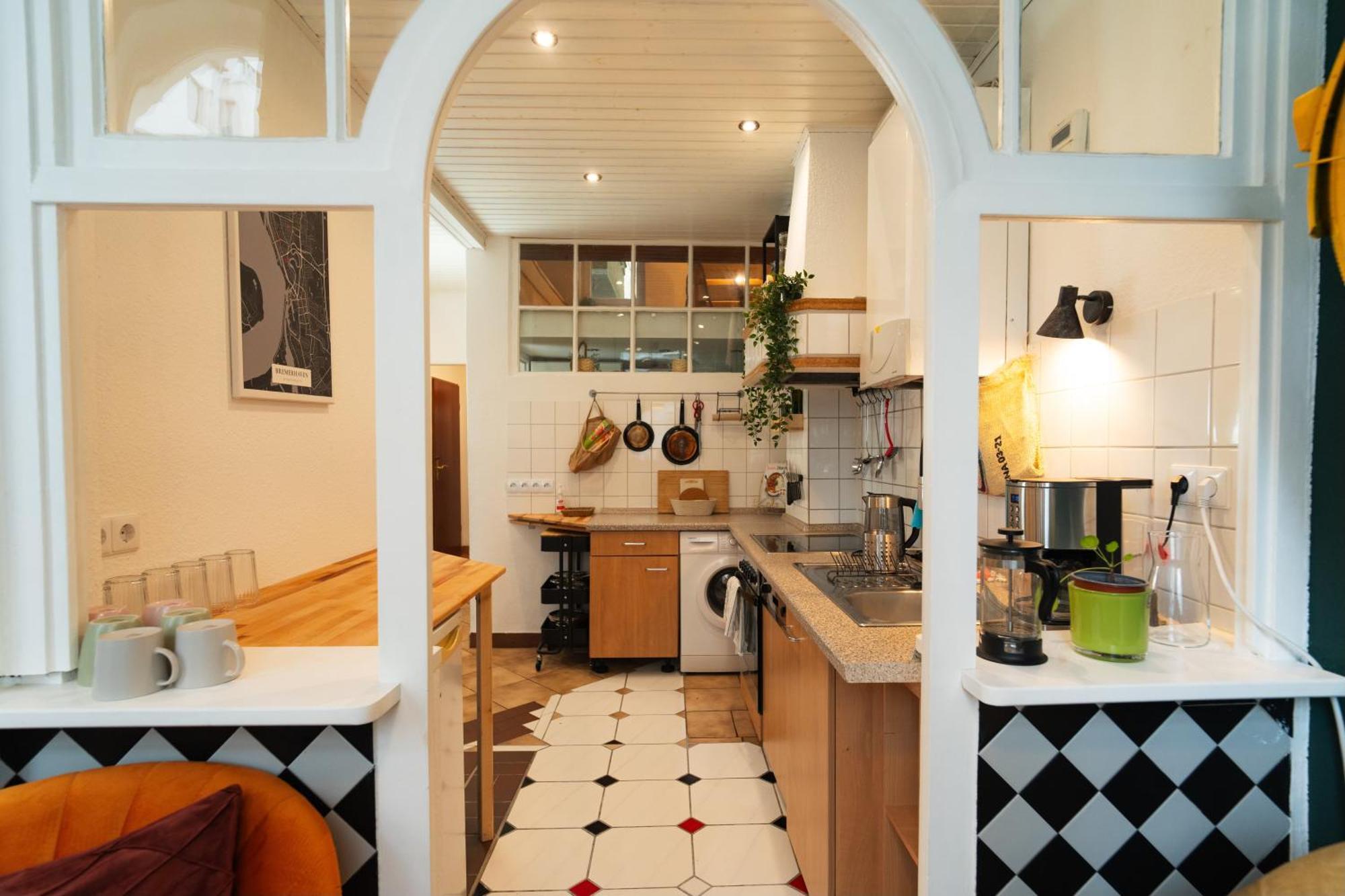 Adventure Apartment - Hochebene, Terrasse & Top Lage Бремерхафен Экстерьер фото